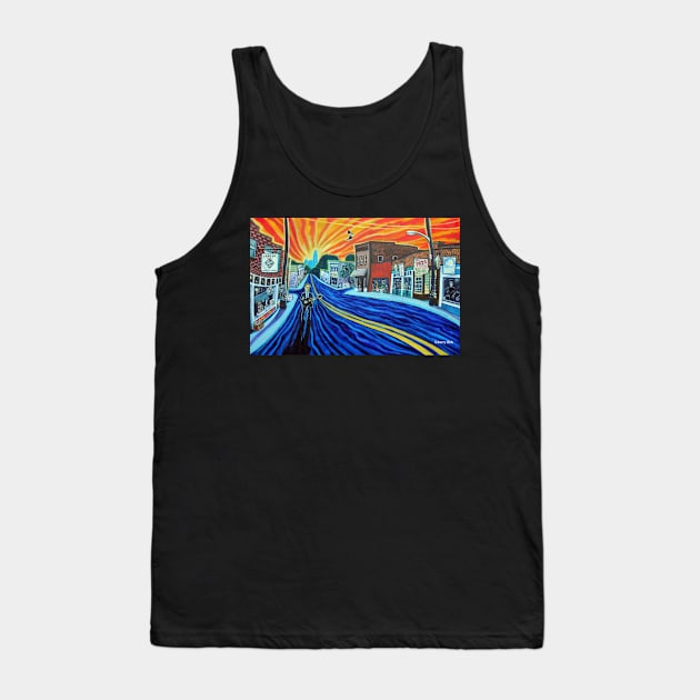 'SUNRISE SONG FOR NoDa IN THE 90s' Tank Top by jerrykirk